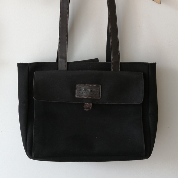 Ralph lauren large black bag - Picture 1 of 4